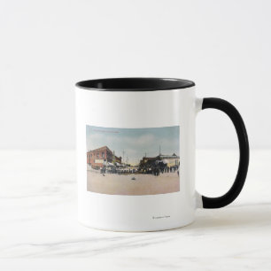 Taza Ladrillo del oro que pone SceneSnohomish, WA