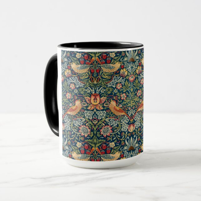Taza Ladrón de fresa por William Morris (Anverso izquierdo)