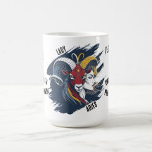 Taza Lady Aries - Coffee Mug Horóscopo Mujer