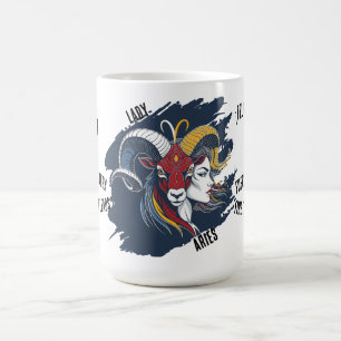 Taza Lady Aries - Coffee Mug Horóscopo Mujer