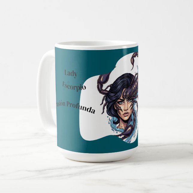 Taza Lady Escorpio (Anverso izquierdo)