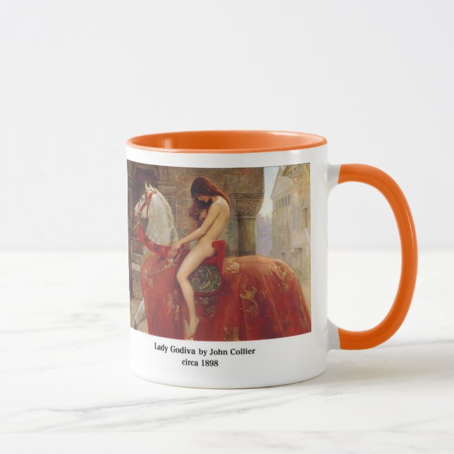 Taza Lady Godiva, by John Collier (Derecha)