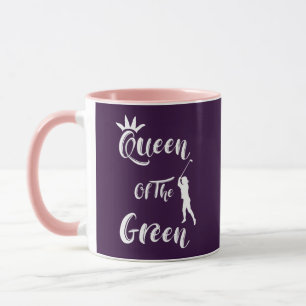 Taza Lady Golfers Se Divertido Reina De La Cita Verde