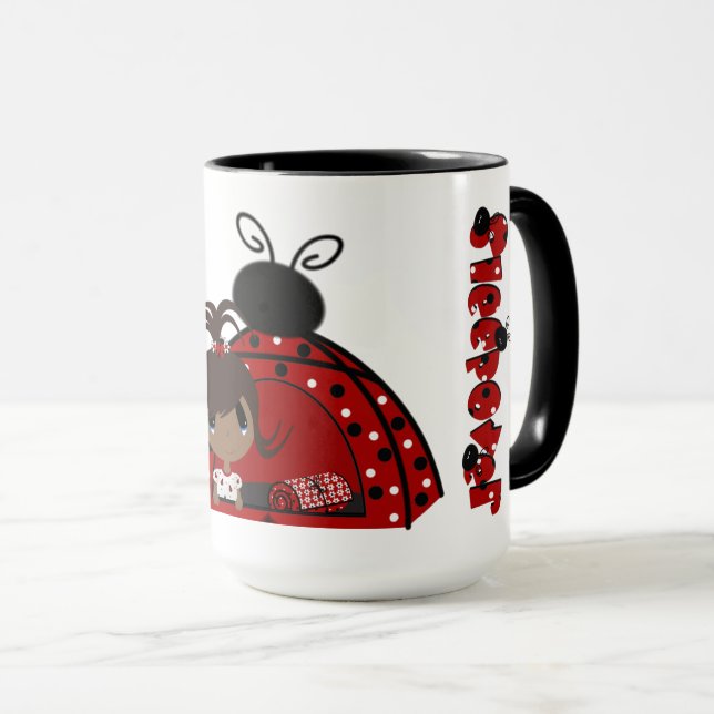 Taza Ladybug Sleepover Mug (Anverso derecho)