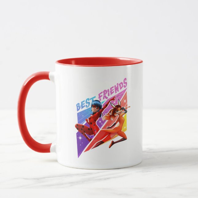 Taza Ladybug y Rena Rouge | Mejores amigos (Izquierda)
