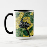 Lagarto Cocodrilo Dragón Nombre Amarillo Verde