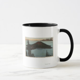 Taza Lago Crater, Oregón - Vista Isla Wizard #1