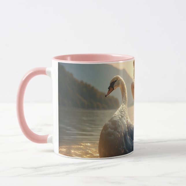 TAZA LAGO DE LOS CISNES - BALLET Y DANZA - (Izquierda)