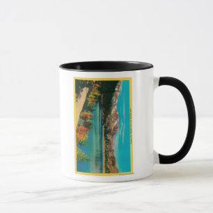 Taza Lago June en el condado High SierraMono, CA
