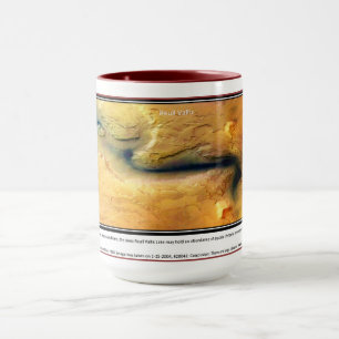 Taza Lago más grande de Marte