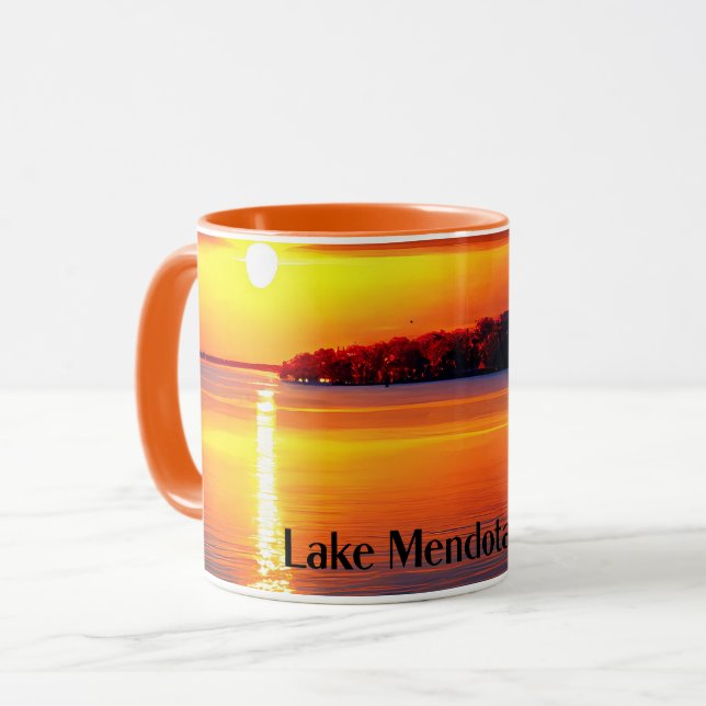 Taza Lago Mendota, WI, (Anverso izquierdo)