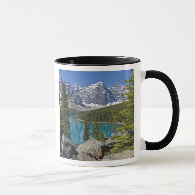 Taza Lago Moraine, Canadian Rockies, Alberta, Canadá (Derecha)