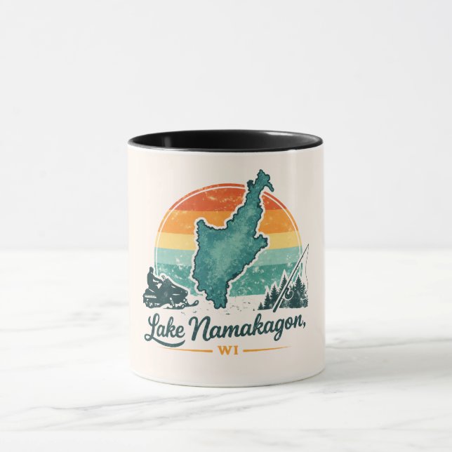 Taza Lago Namakagon, WI (Centro)