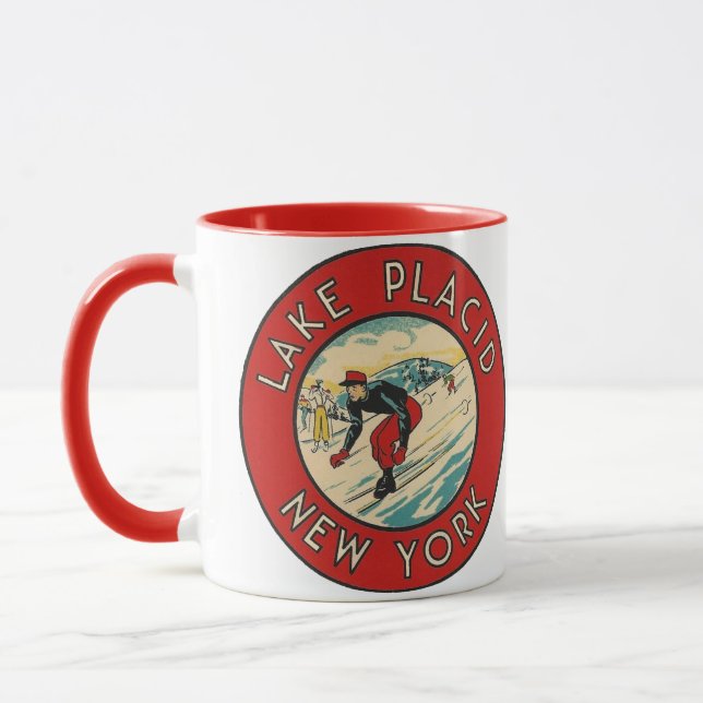 Taza Lago Placid, Nueva York - (Izquierda)