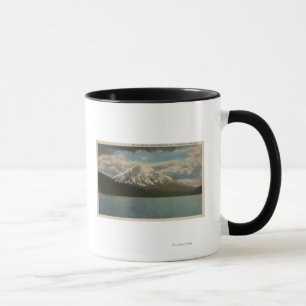 Taza Lago spirit, WA - vista de Mt. St Helens