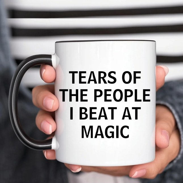 Taza Lágrimas De La Gente A La Que Golpeo En La Magia (Subido por el creador)