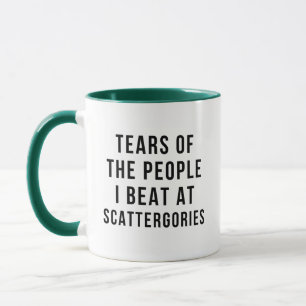 Taza Lágrimas de las personas a las que pego en Scatter
