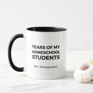 Taza Lágrimas de Mis Estudiantes de Escuela en Casa Mam