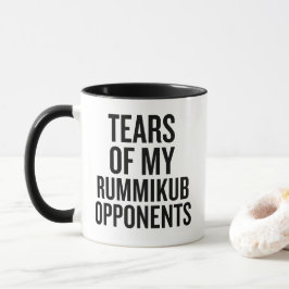 Taza Lágrimas De Mis Oponentes De Rummikub