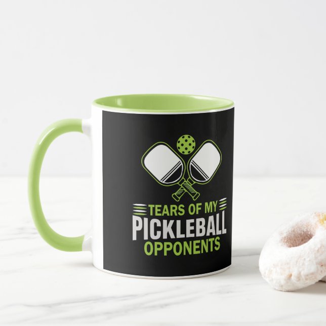 Taza Lágrimas de mis opositores del baloncesto (Con donut)