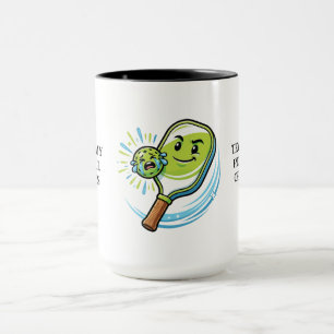 Taza Lágrimas Divertidas de mis Oponentes de Pickleball