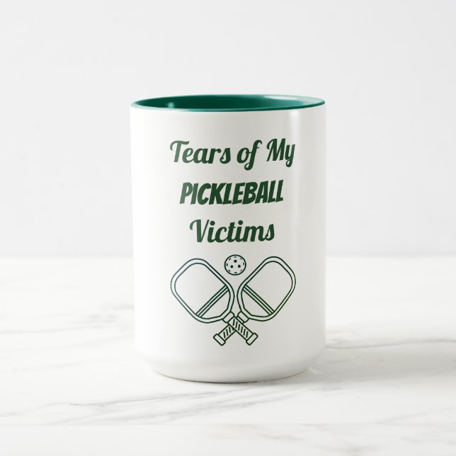 Taza Lágrimas divertidas de mis víctimas del baloncesto (Centro)