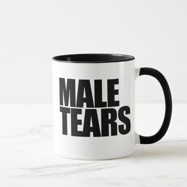 Taza Lágrimas masculinas (Derecha)