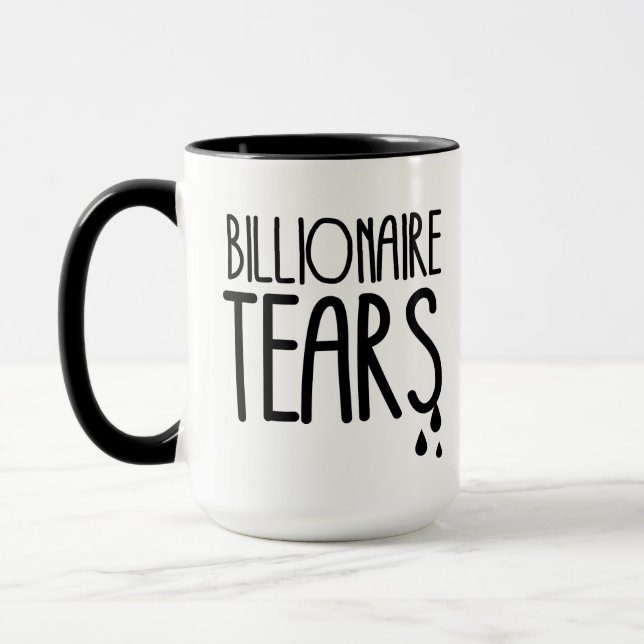 Taza Lágrimas multimillonarias (Izquierda)