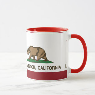 Taza Laguna Beach de la bandera del estado de