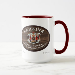 Taza Lahaina - Capital Real del Reino de Hawái