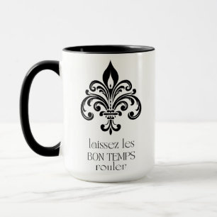 Taza Laissez Les Bon Temps Rouler New Orleans Vibes