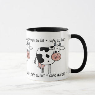 Taza lait de au de café