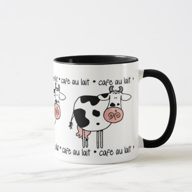 Taza lait de au de café (Derecha)