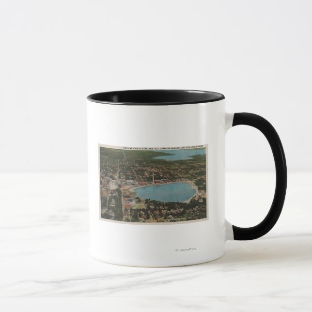 Taza Lakeland, Florida - Se muestra la vista aérea de l (Derecha)