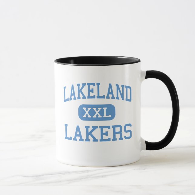 Taza Lakeland - Lakers - High School secundaria - (Derecha)