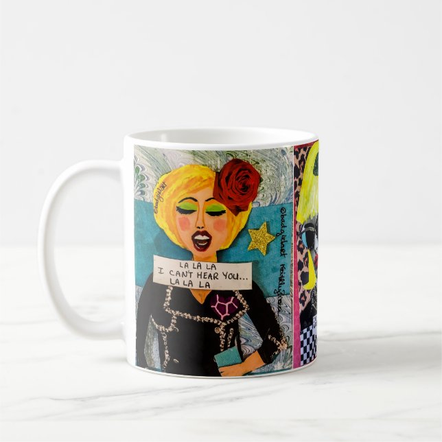 Taza - Lala Lala no puedo oírle ley de Lala. Tengo (Izquierda)