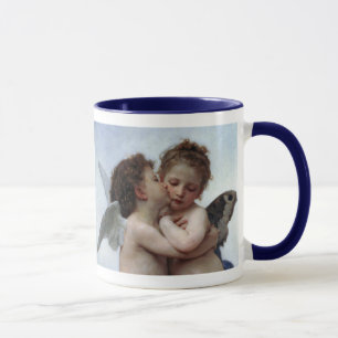 Taza L'Amour y Psyché, Enfants - Guillermo Bouguereau