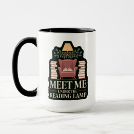 Taza Lámpara de lectura acogedora Romantasy navideña