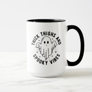 Taza "Lámparas Y Vibes Espeluznantes"