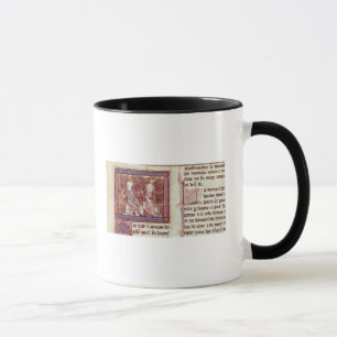 Taza Lancelot y Guinevere se sientan y hablan