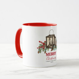Taza Lantern Pine Berries, Navidades rusos