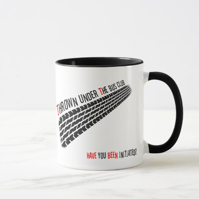 Taza Lanzado debajo del club del autobús le han (Derecha)