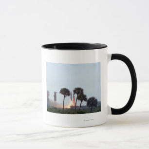 Taza Lanzamiento de la fotografía del cohete del atlas