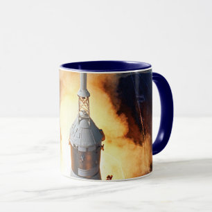 Taza Lanzamiento del cohete del alunizaje de la NASA Ap