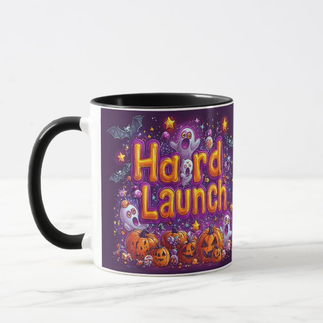 Taza Lanzamiento duro | ExDesigner | Halloween (Izquierda)