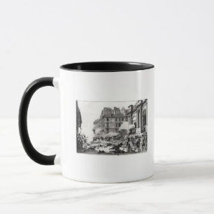 Taza Lanzamiento-hacia fuera antes de la iglesia del