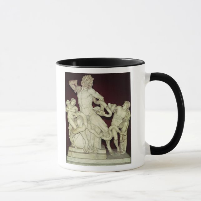 Taza Laocoon, original helenística, siglo I (Derecha)