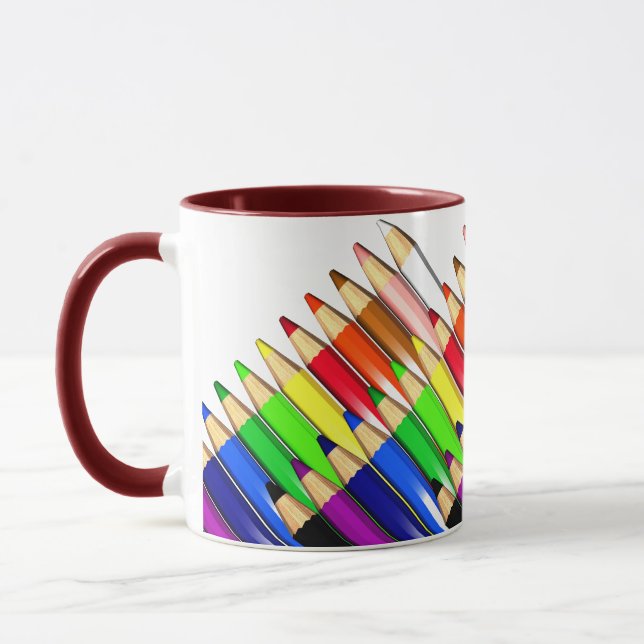 Taza lápices de colores (Izquierda)