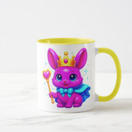 Taza Lapin cape et couronne 
