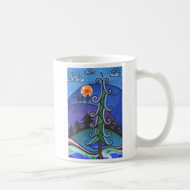 Taza larga de las sombras (Derecha)